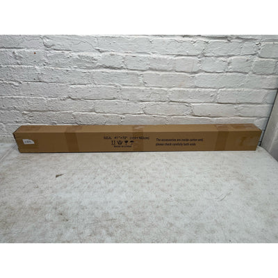 KCO Blackout Roller Shade Blinds for Windows w Valance Cover, 41" x 72", White