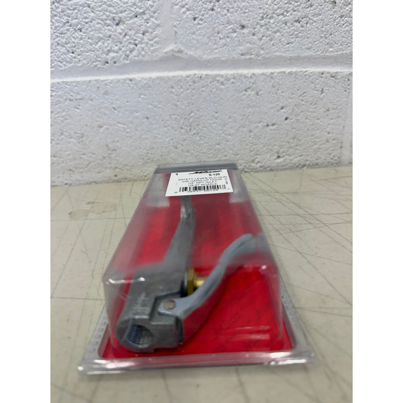 Milton Safety Lever Hook Blo-Gun with Hang-Up Hook for Compressed Air S120