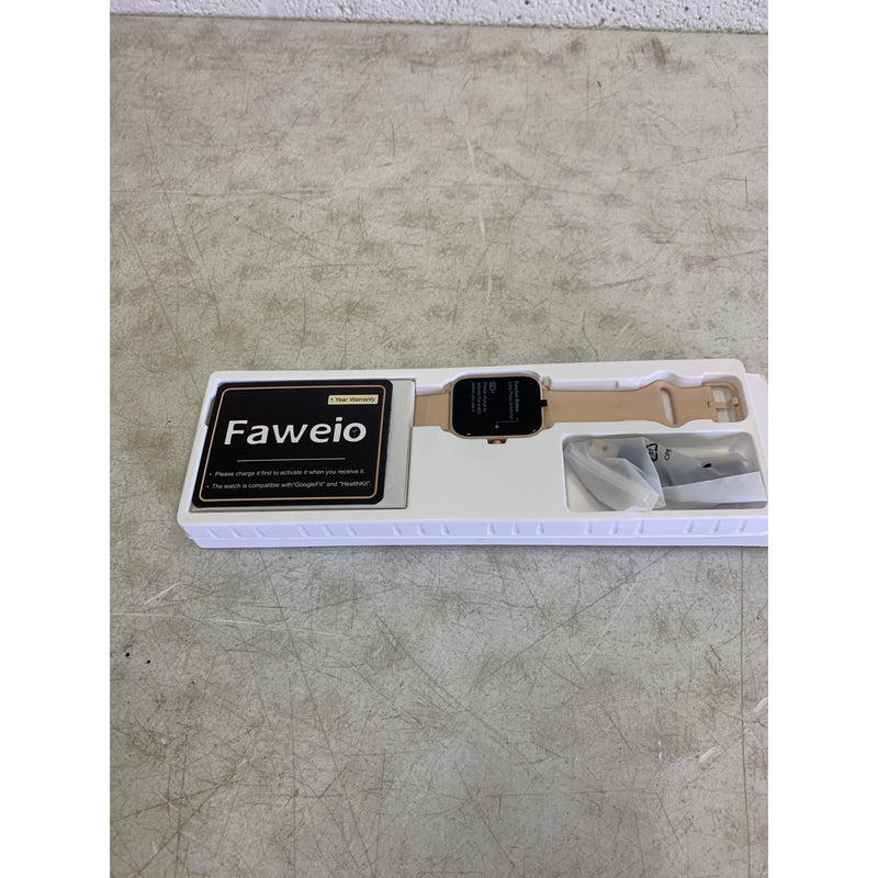 Faweio Smart Watch Alexa Built-in Smartwatch Answer/Make Calls,1.8" HD, Pink