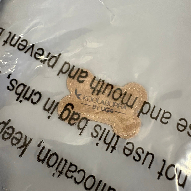 Koolaburra UGG Pet Reversible Raincoat Dog Hooded Jacket 20-21" Collar, Gray XL