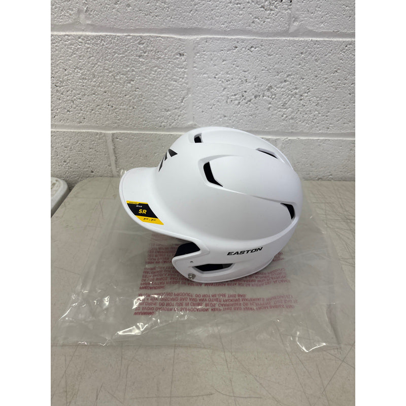 Easton Z5 2.0 Helmet Matte White Size Senior 7-1/8" - 7-1/2", Baseball Helmet