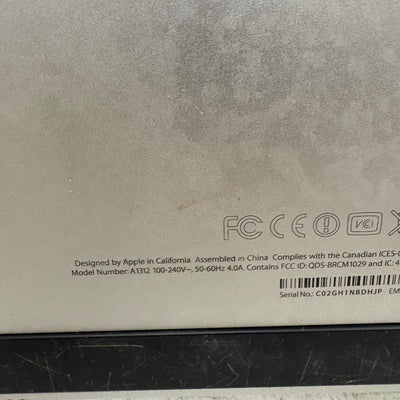 FOR PARTS Apple 27" A1312 iMac Core 2 Duo 3.06GHz JUST DESKTOP, Built-in Webcam