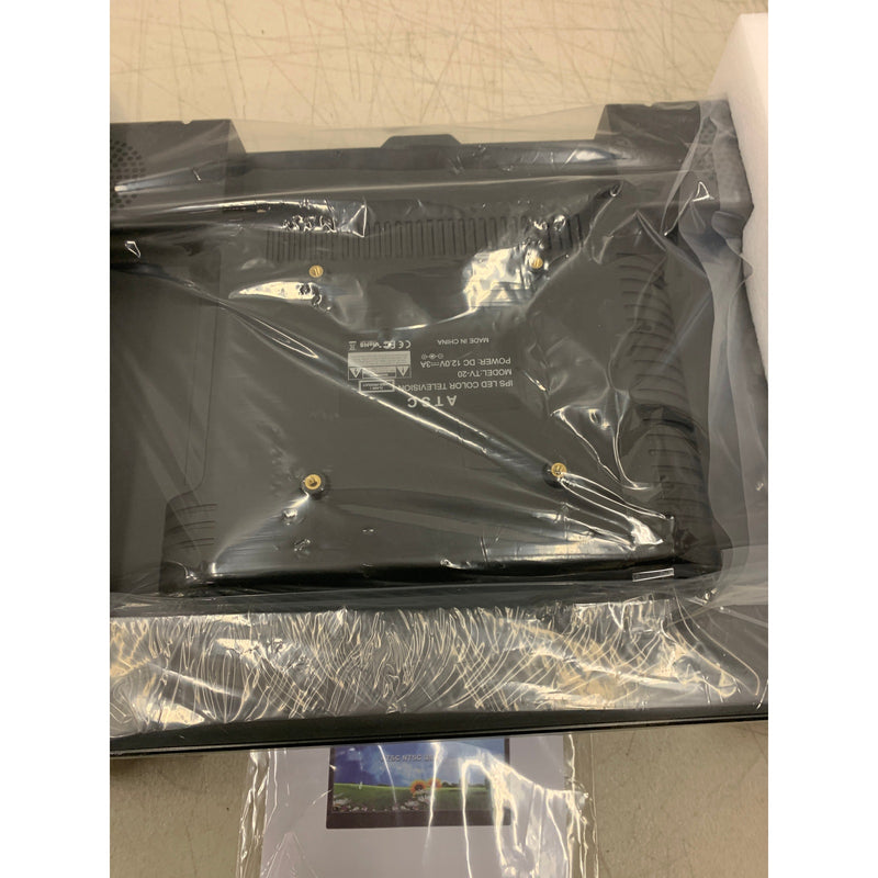 20 Inch TV, Small Kitchen Flat Screen TV with Headphones, ATSC, NTSC, USB