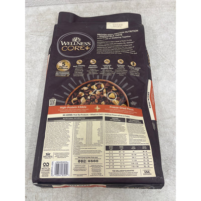 Wellness CORE+ Dry Dog Food Freeze Dried Pieces, Small Breed, Grain Free 10 lbs