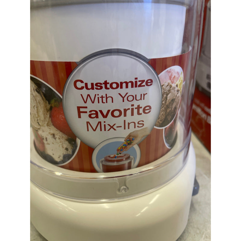 Hamilton Beach Electric Automatic Ice Cream Maker, Frozen Yogurt 1.5 Quart White