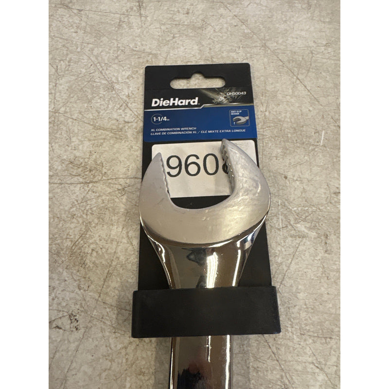 DieHard 1-1/4" Extra Long Combination Wrench Anti-Slip Design Hand Tool, DH50043