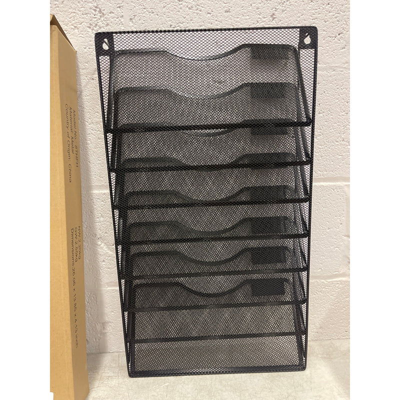 Superbpag Hanging Wall File Organizer 8 Pocket, Wall Mounted, Labeling Stickers