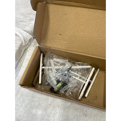 Set-of-2 Floating Shelves for Wall 24" Light Wood Shelves White, Gray, Brown