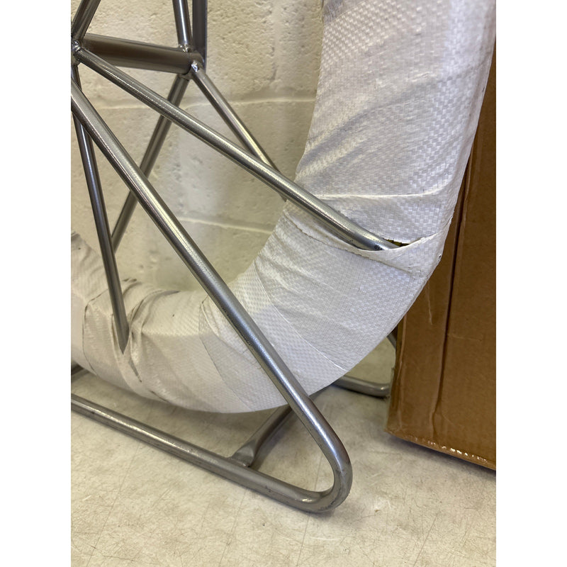 Fish Tape Fiberglass 6MM 656FT Duct Rodder Fish Tape Puller w Cage & Wheel Stand