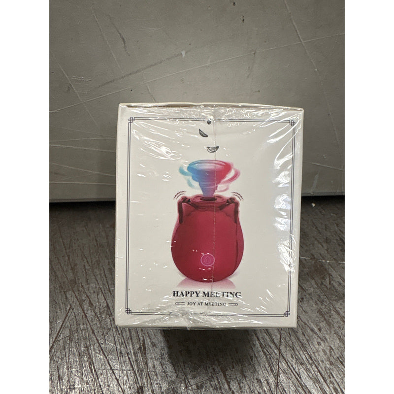 Happy Meeting Joy at Meeting Rose Shaped Mini Massager for Women RED