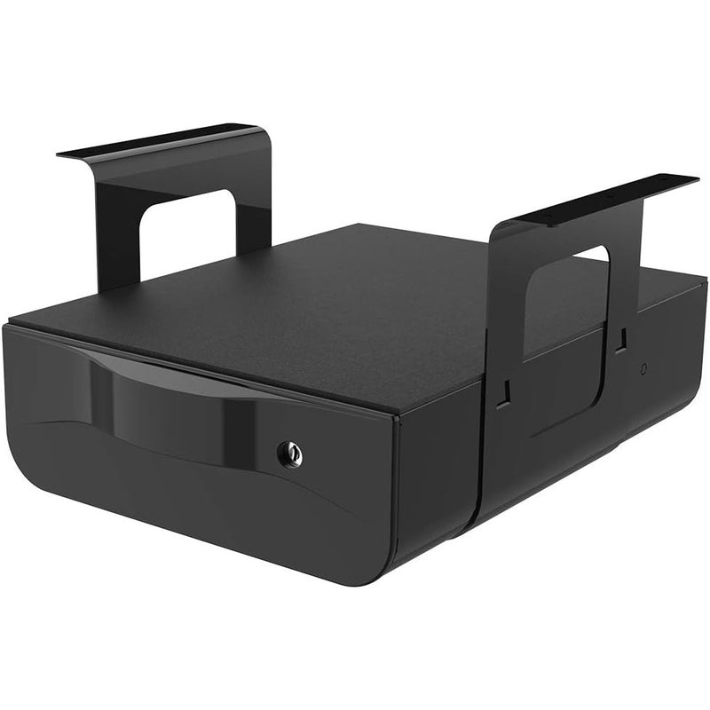 Flexispot Under Desk Drawer with Lock, Secure Desk Accessory, BLACK S01B