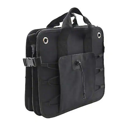 AutoCraft 2-Bin Trunk Organizer, Black Durable Oxford, Universal, Foldable AC710
