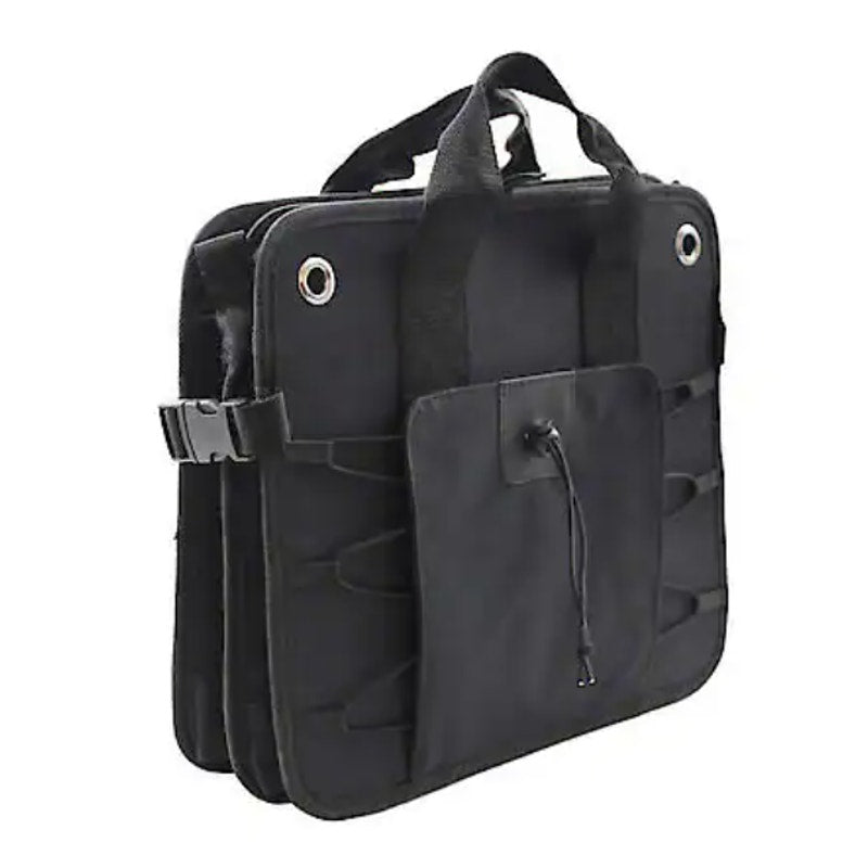 AutoCraft 2-Bin Trunk Organizer, Black Durable Oxford, Universal, Foldable AC710