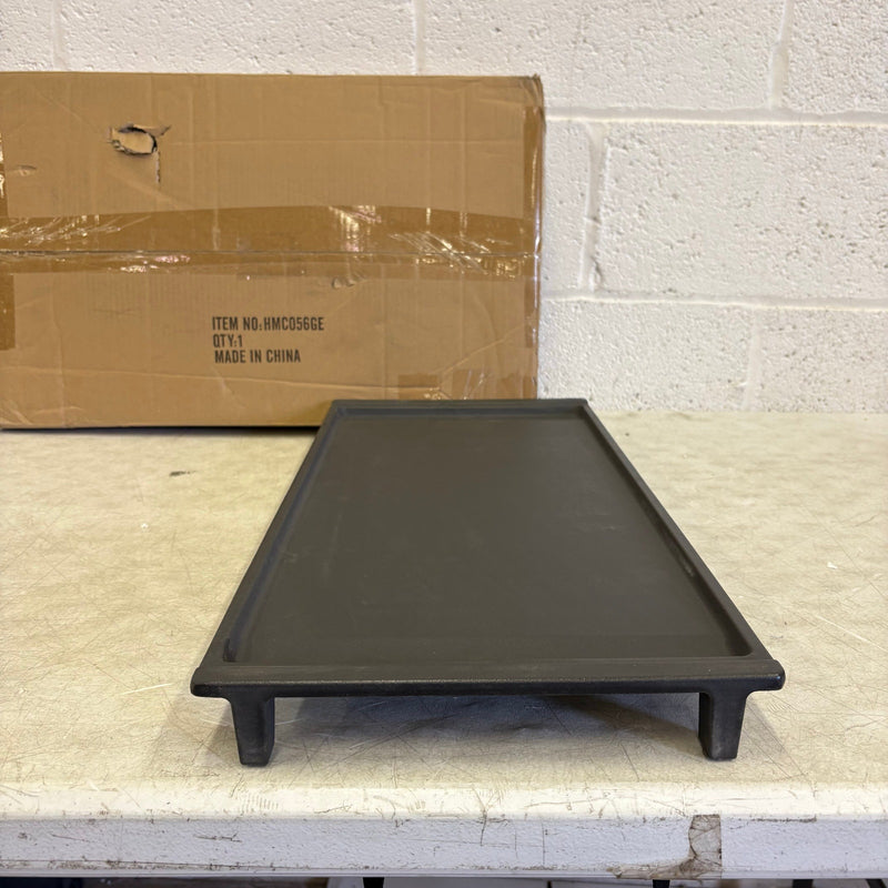 Cast Iron Stove Griddle Plate for Gas Range Flat Top Pan Cooktop 23.5" x 11"