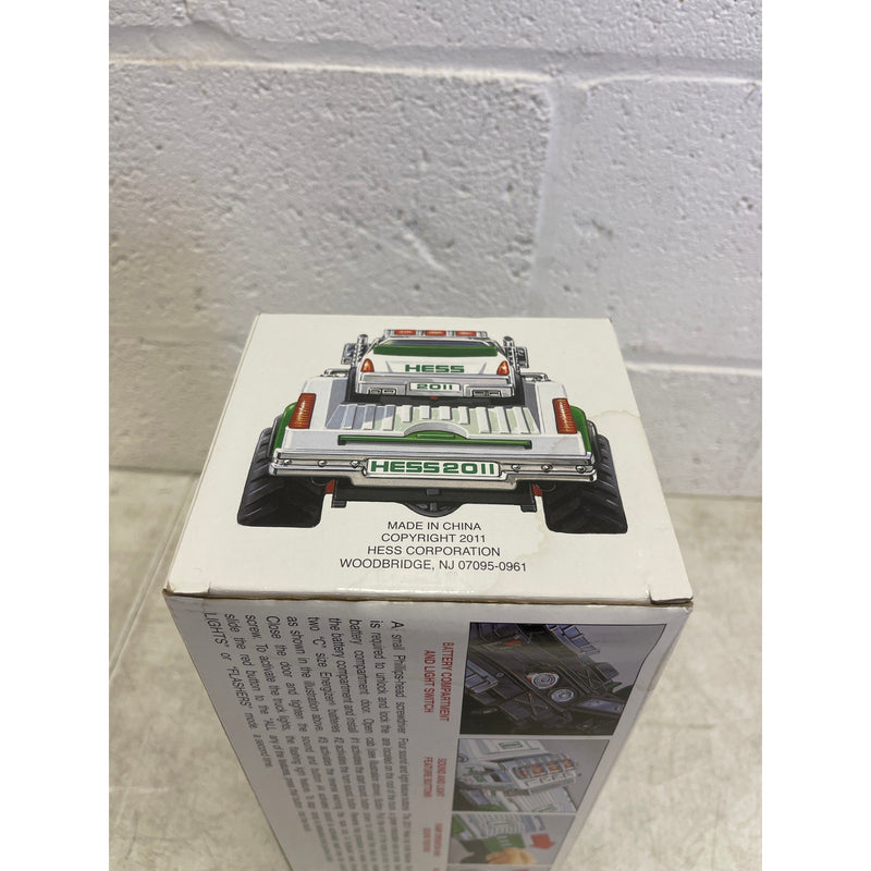 2011 HESS TOY TRUCK & RACE CAR BRAND NEW IN ORIGINAL BOX - Collectable