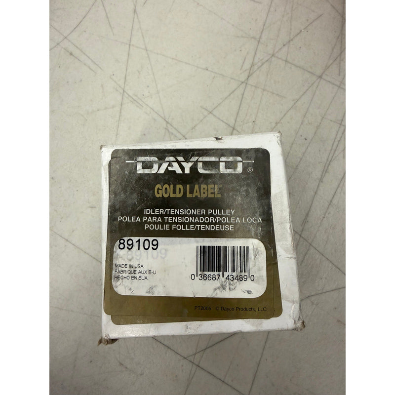 Dayco Drive Belt No Slack Idler/Tensioner Pulleys 89109, Steel, Serpentine Style