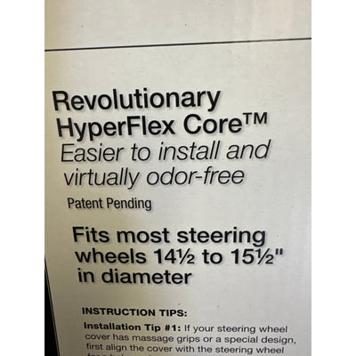 Bell Automotive Fastline HyperFlex Core Steering Wheel Cover, Fits 14.5"-15.5"