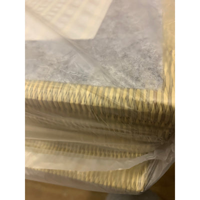 4-PC HAGiHARA Japanese Tatami Mat, 100% Rush Grass Tatami Mat, 64" x 64"