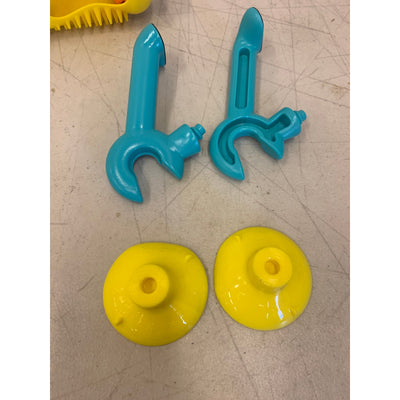 Cat Track Ball Cat Toy / Scratcher Yellow Body, Kitten Activity Game