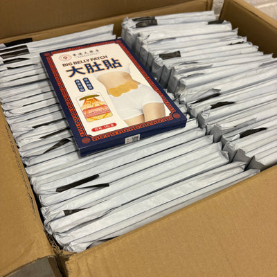 136-Boxes, 5-per-Box Big Belly Patch, Herbal Extracts Belly Sticker, Slimming