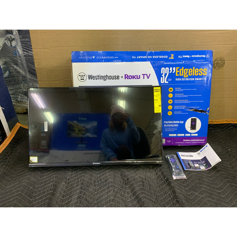 Westinghouse Roku TV 32 Inch Edgeless High Defintion Smart Television Black
