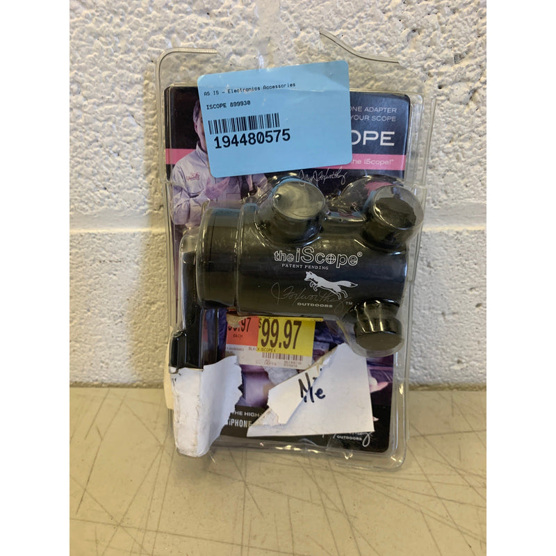 IScope  Scope Adapter for IPhone 4 Smartphone, Black, IS9930