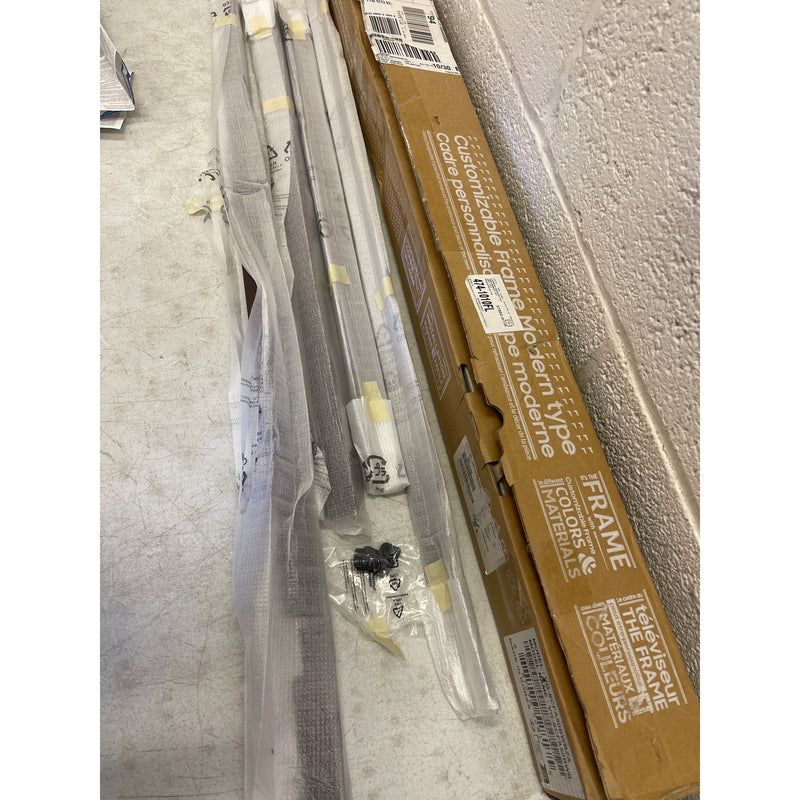 Samsung - 50” The Frame Customizable Bezel - Modern Brown - VG-SCFA50BWBZA