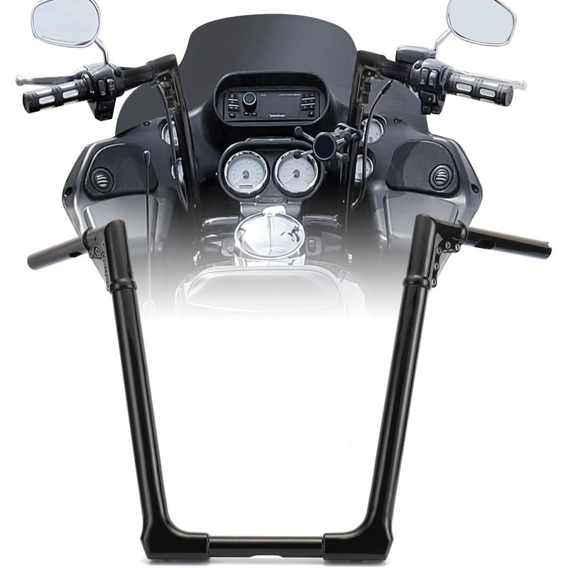 Tigersgate 1-1/4" Fat Fused Handlebar Adjustable 12" Rise Ape Monkey Bar