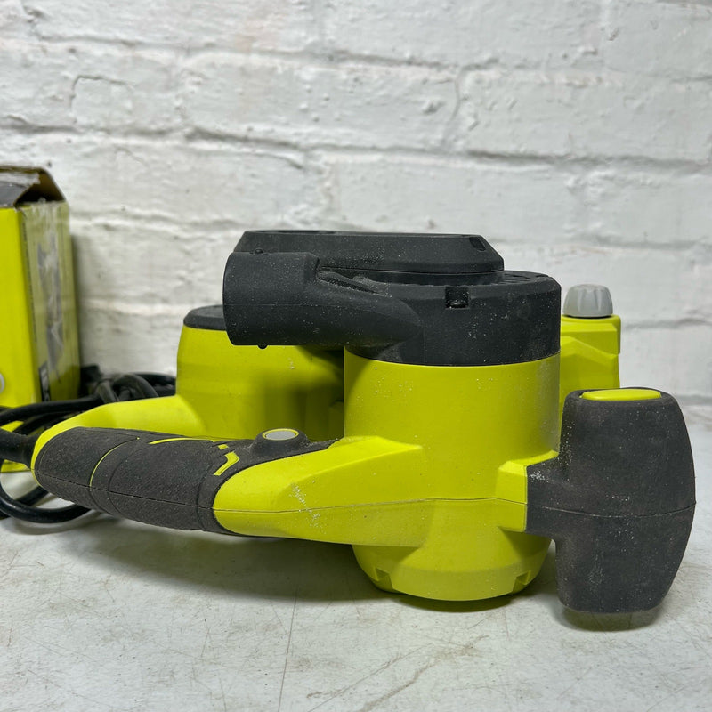 RYOBI 6 Amp Corded 3 in.W x 18 in.L Portable Belt Sander, 820 FRM, NO DUST BAG