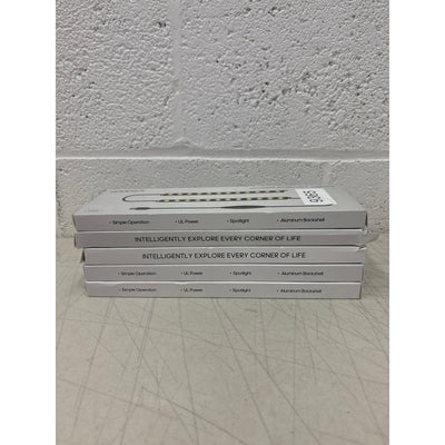 5-Packs-Of-2 Goodea Plug In Under Cabinet Light Strips, 10 Inch, Dimmable Black