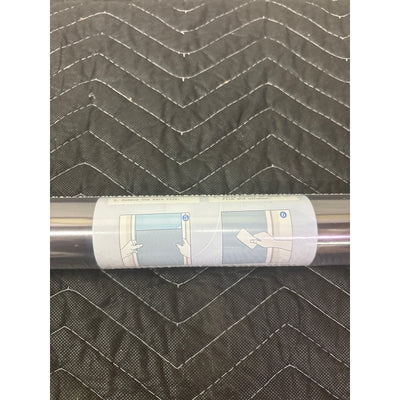 DKTIE Blackout Window Film, Privacy Static Cling No Glue 35.4" x 78.7" Black