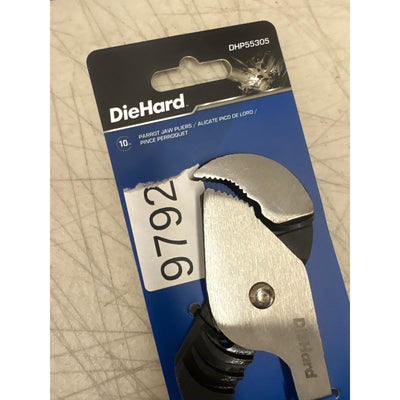 DieHard 10" Parrot Jaw Pliers 7/8" Maximum Opening, Chrome Vanadium - DHP55305
