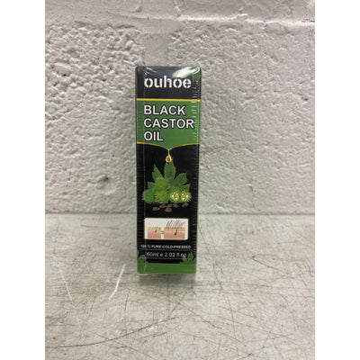Ouhoe 2.02 fl oz Black Castor Oil Hair Growth & Skin Conditioning