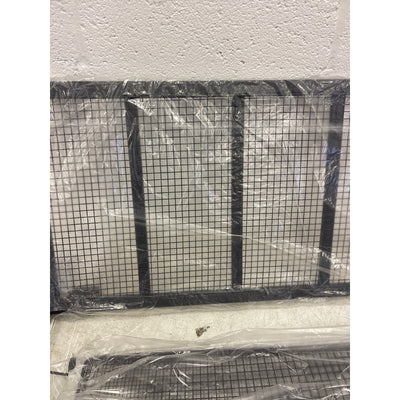 MYOYAY Garden Tool Storage Organizer with Wheels, 3 Layer Trolley - Black