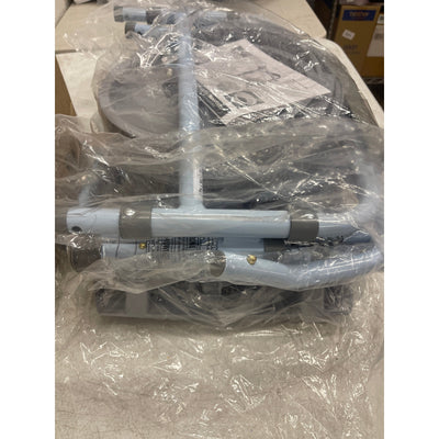 Carex 3-in-1 Folding Bedside Commode Raised Toilet Seat Portable Toilet 300 lbs