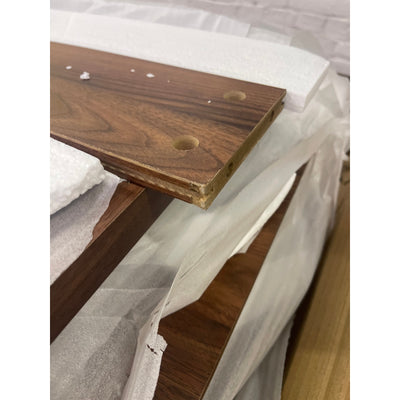 Tribesigns 6-Tier Wooden Shoe Cabinet, Louvered Doors & Adjustable Shelves, READ