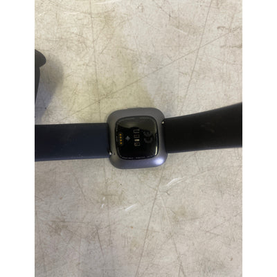 Fitbit Versa 2 Health & Fitness Smartwatch - Black/Carbon Aluminum FB507BKBK