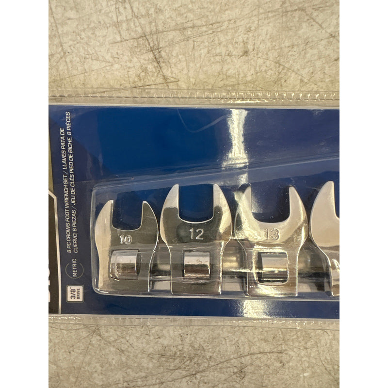DieHard 8-Piece Metric Crowsfoot Wrench Set for Tight Spaces, Hand Tools DH50114