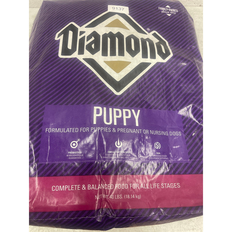 40lb Diamond Premium Puppy Complete & Balanced Dry Dog Food Formula for Puppies