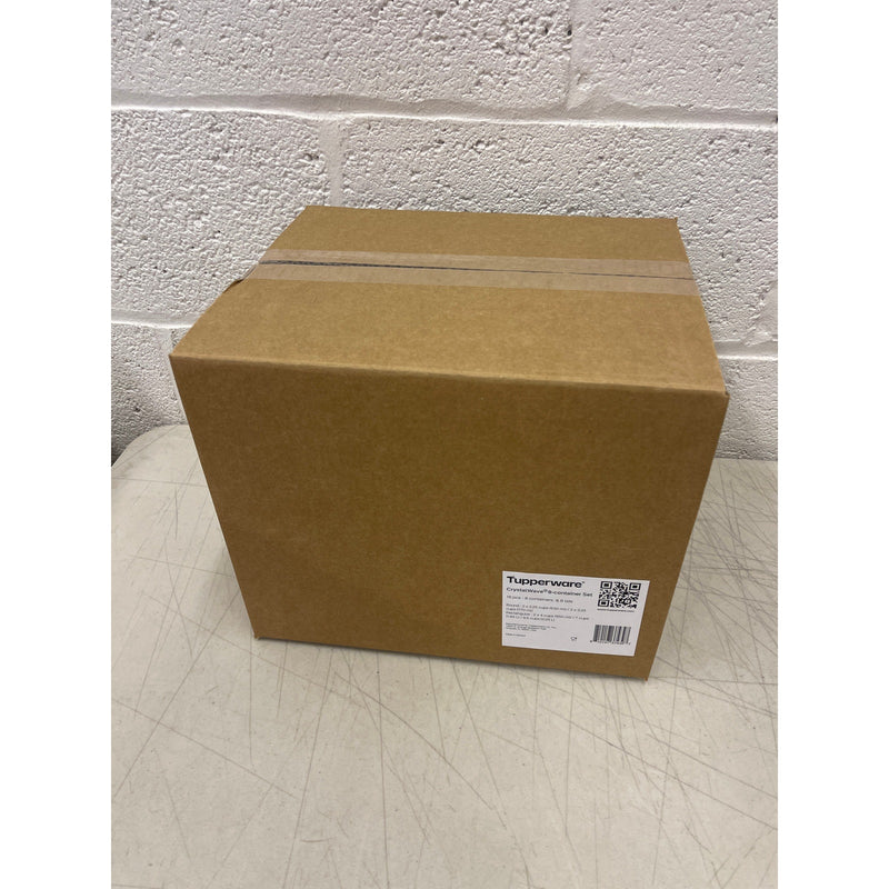 Tupperware CrystalWave 16 Piece Food Storage Container Set, Round, Multi Colors