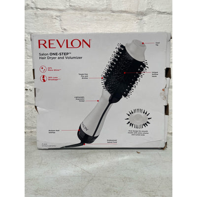 REVLON One-Step Volumizer Enhanced Hair Dryer/Hot Air Brush, Blow-Dry Brush