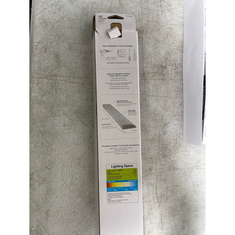 Jasco Direct Wire LED Under Cabinet Light White 48" LED 1807 Lumens 64768-2