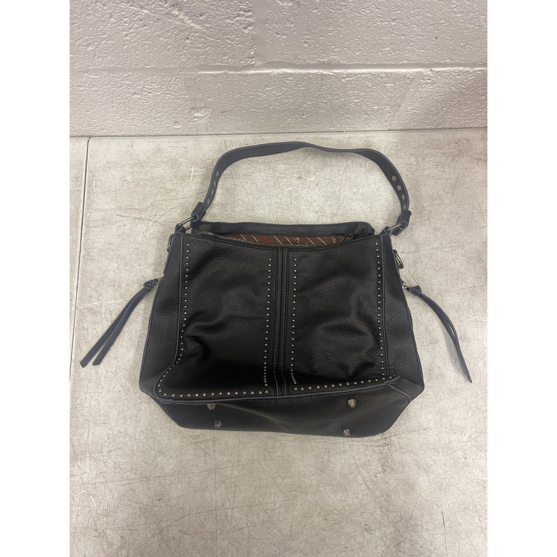 Montana West Tote Bag Leather Handbags for Women Top Handle - Black