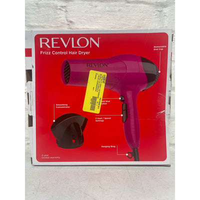 Revlon Frizz Control Hair Dryer - 1875 Watt, MISSING Smoothing Concentrator