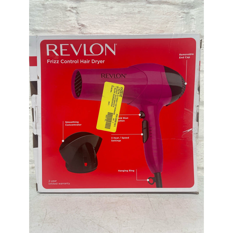 Revlon Frizz Control Hair Dryer - 1875 Watt, MISSING Smoothing Concentrator