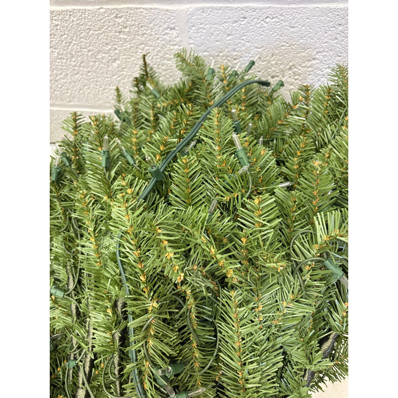 National Tree Company Pre-Lit Artificial Full Christmas Tree, Dunhill Fir, 6.5FT