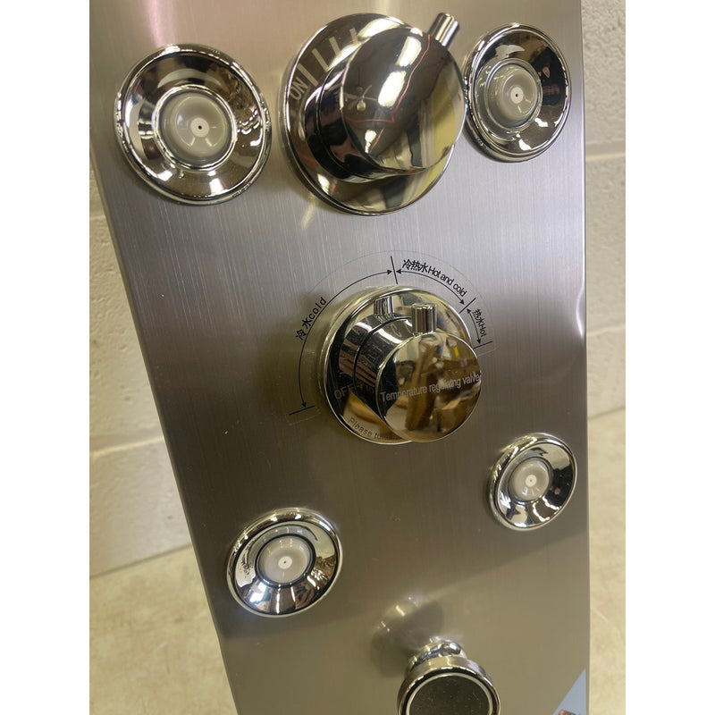 8-Jet Rainfall Shower Tower Shower Panel System Temperature Display SEE DETAILS