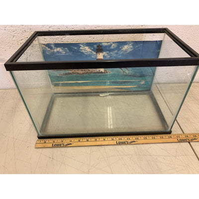 Recinto para reptiles, terrario y acuario de 5 1/2 galones, sin tapa, 40,6 x 20,3 cm