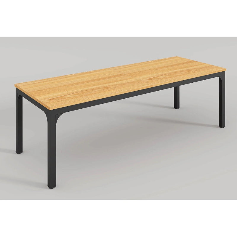 Tribesigns Rectangular Dining /Kitchen Table 78"x30"x28" 6-8 People Wood & Black