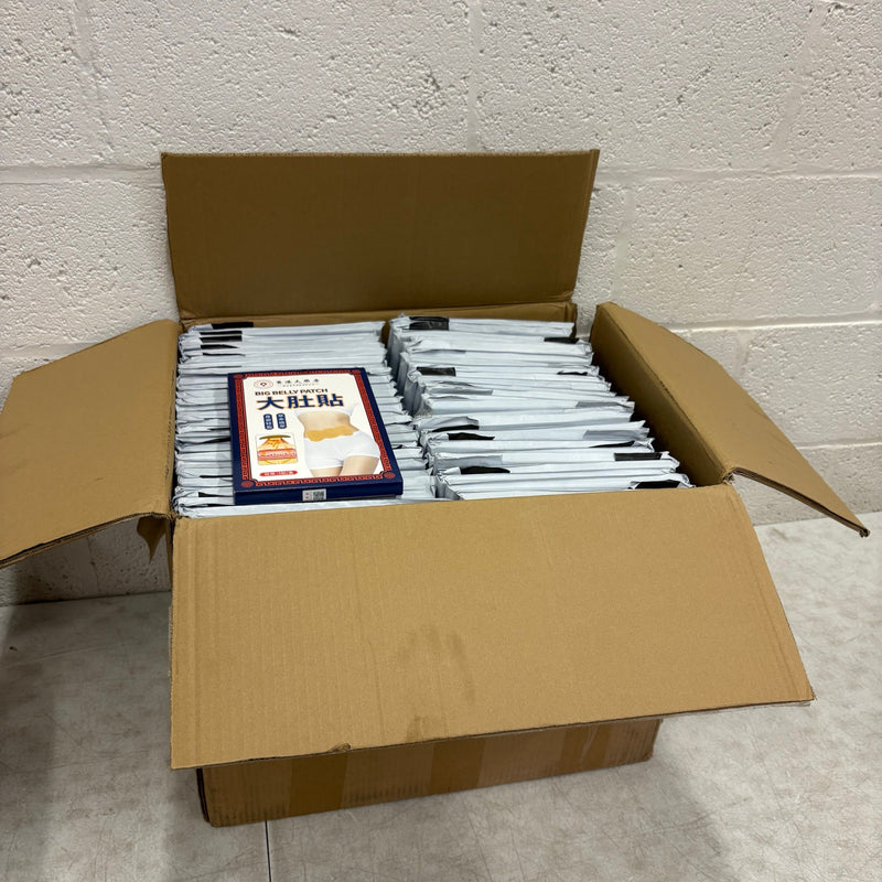 136-Boxes, 5-per-Box Big Belly Patch, Herbal Extracts Belly Sticker, Slimming